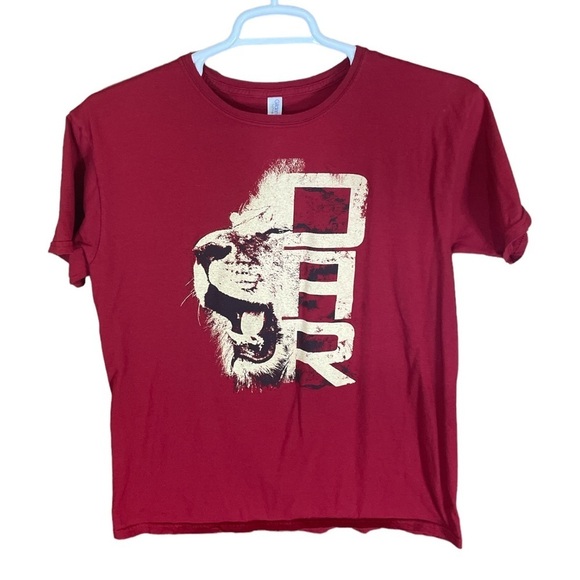 Gildan Other - O.A.R. Band T-shirt Mens Large 2010 Tour Jam Band Rock Music Red Casual Grunge